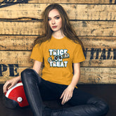 Front view of Pumpkin Parade Unisex Staple T-Shirt